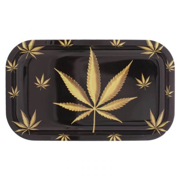 420 Rasta Metal Rolling Tray Small